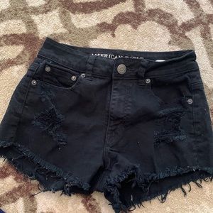 American Eagle stretch Hi-rise Festival shorts